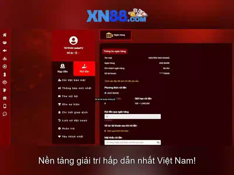 Nạp Tiền XN88 Đơn Giản Và Chi Tiết Nhất 2026 - XN88